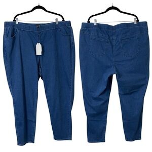 NWT Universal Standard Comfort Denim Pull On Jeans Plus Size 3X 26 28 “XL”